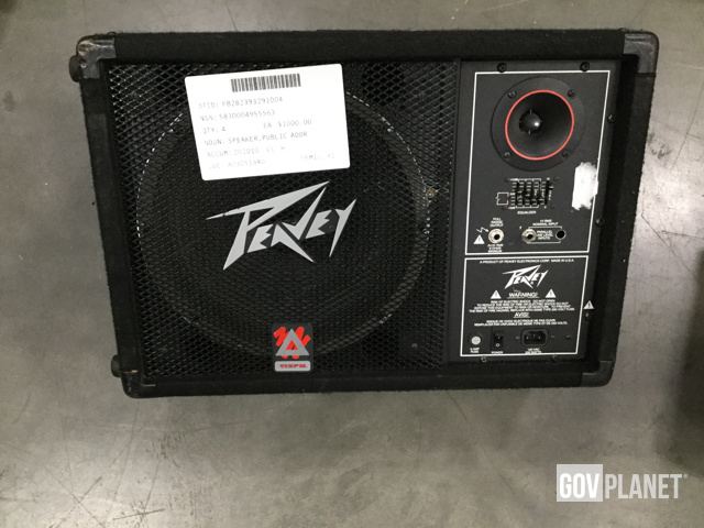 peavey 112 pm powered floor monitor