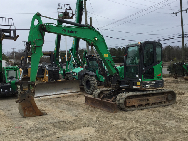 2012 Bobcat E80A Mini Excavator