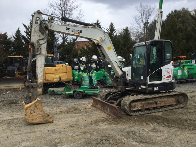 2011 Bobcat E80A Mini Excavator