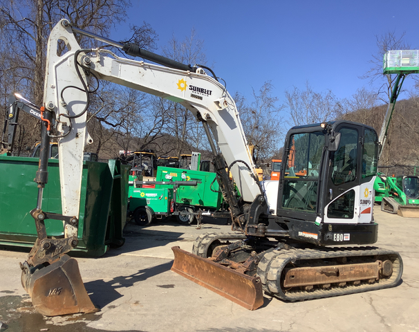 2013 Bobcat E80A Mini Excavator