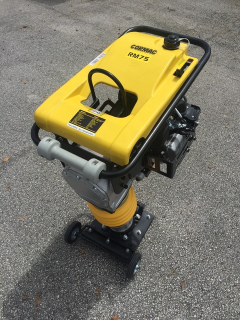 Cormac RM75 Jumping Jack Tamper - Unused Cormac RM75 Jumping Jack Tamper - Unused