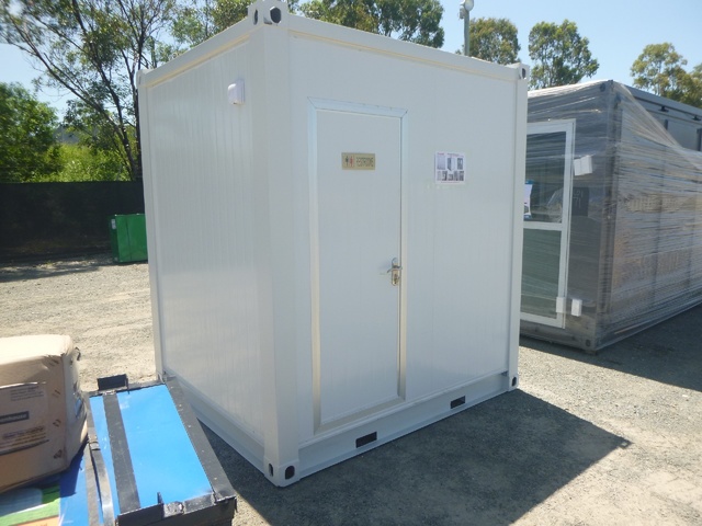 2.2m x 1.9m Portable Restroom . UNUSED