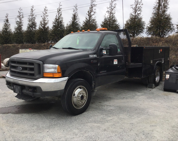 2000 Ford F-450 Super Duty 4x4 Utility Truck 2000 Ford F-450 Super Duty 4x4 Utility Truck