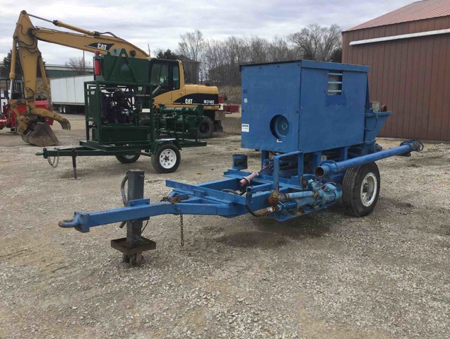 2008 (unverified) Meyco Suprema Trailer Mounted Concrete Pump 2008 (unverified) Meyco Suprema Trailer Mounted Concrete Pump