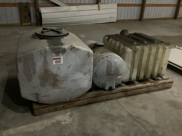 Lot of (3) Product Tanks