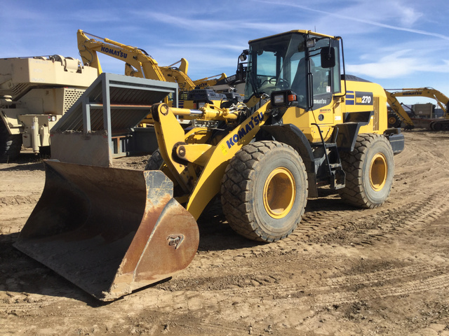 2017 Komatsu WA270-8 Wheel Loader 2017 Komatsu WA270-8 Wheel Loader