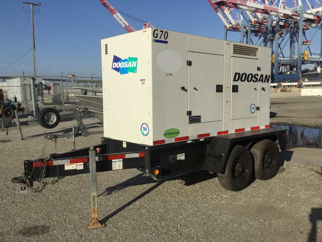 2013 Doosan G70 Gen Set