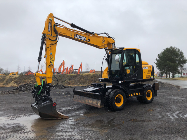 2017 JCB JS145W+ Wheel Excavator