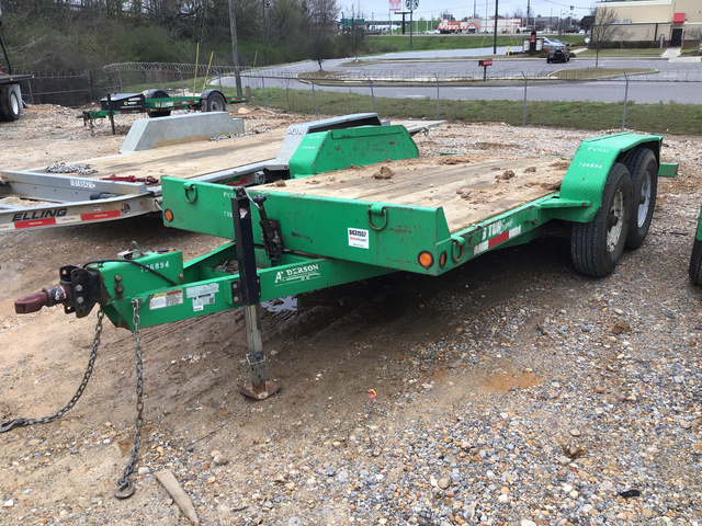 2015 Anderson TI7166TC T/A Tilt Deck Equipment Trailer 2015 Anderson TI7166TC T/A Tilt Deck Equipment Trailer