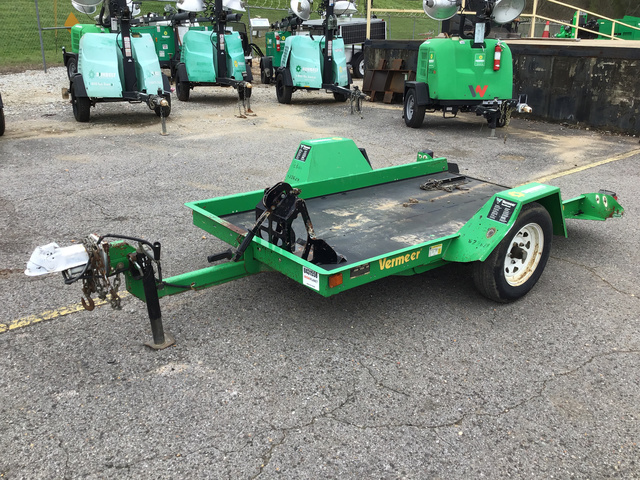 2014 Vermeer TLR30LD S/A Tilt Deck Equipment Trailer 2014 Vermeer TLR30LD S/A Tilt Deck Equipment Trailer