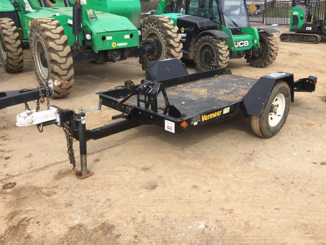 2015 Vermeer TLR30HD S/A Tilt Deck Equipment Trailer 2015 Vermeer TLR30HD S/A Tilt Deck Equipment Trailer