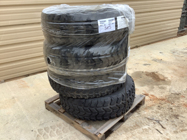 (4) Goodyear 37x12.50R16.5LT Tires