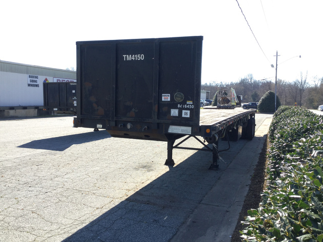2006 Wade Services T/A Flatbed Trailer