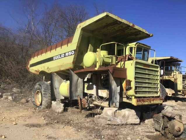 Euclid R50 Off-Road End Dump Truck Euclid R50 Off-Road End Dump Truck