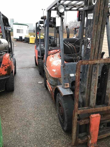 Toyota 6FGU20 Pneumatic Tire Forklift Toyota 6FGU20 Pneumatic Tire Forklift
