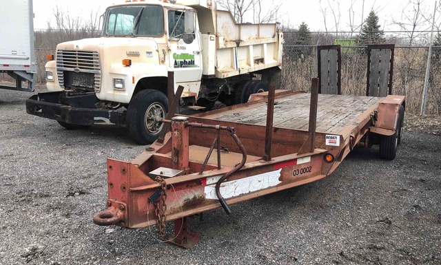 1995 Towmaster T-20 T/A Equipment Trailer 1995 Towmaster T-20 T/A Equipment Trailer