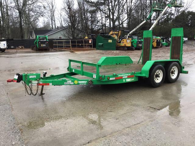 2012 Anderson T/A Equipment Trailer 2012 Anderson T/A Equipment Trailer