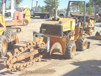1999 Case 360 Trencher:
