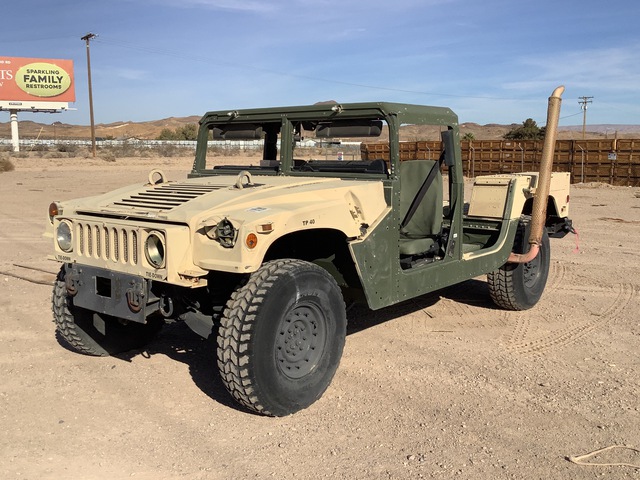 AM General M1152A1 HMMWV 2 Door Hard Top w/Truck Body