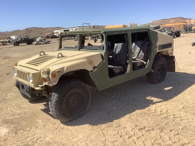 2012 AM General M1167 HMMWV 4 Door Hard Top w/Slant Back