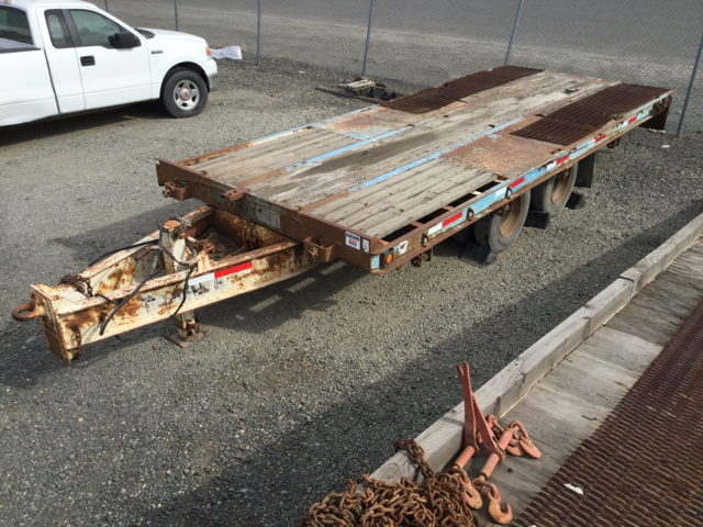 1991 Trail King T/A Equipment Trailer 1991 Trail King T/A Equipment Trailer