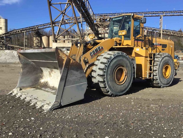 2012 Kawasaki 95ZV-2 Wheel Loader: <7cy