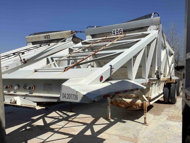 2006 Manac T/A Belly Dump Trailer 2006 Manac T/A Belly Dump Trailer