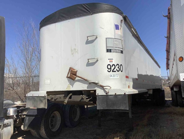 2002 Vantage T/A End Dump Trailer 2002 Vantage T/A End Dump Trailer