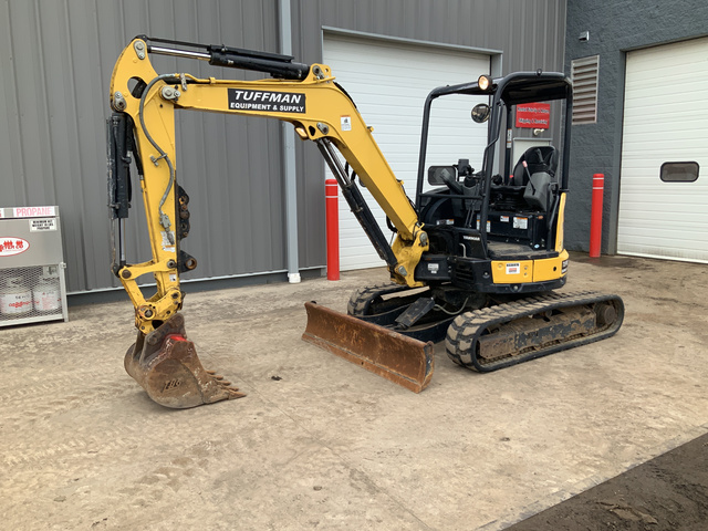 2017 (unverified) Yanmar ViO35-6A Mini Excavator