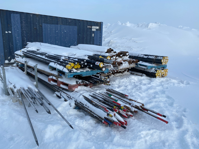 Lot of Drilling/Coring Rods