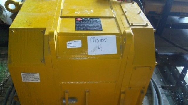 Ward Leonard 600 HP AC Drive Motor For 275 Ton Top Drive Nabors