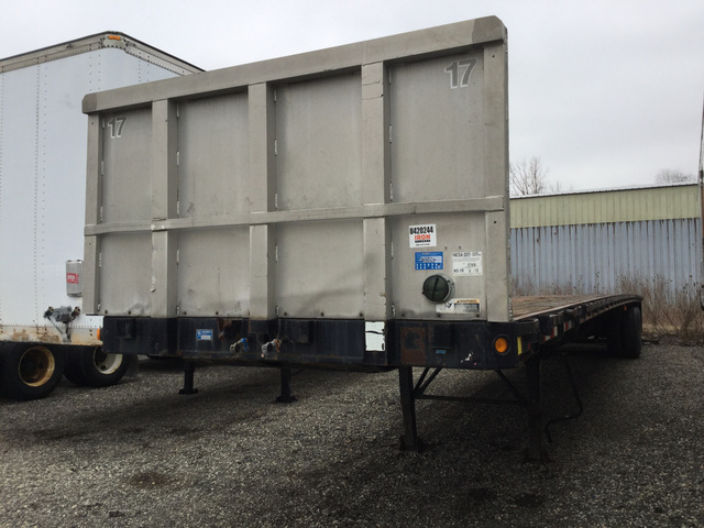 2000 (unverified) T/A Flatbed Trailer