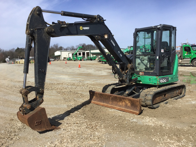 2013 John Deere 60G Track Excavator 2013 John Deere 60G Track Excavator
