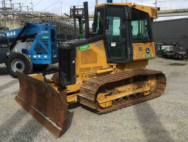 2014 John Deere 450J LGP Crawler Dozer