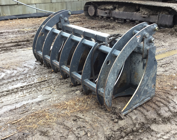 Skid Steer Brush Grapple