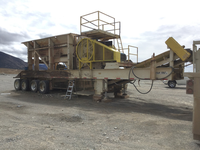 2010 Terex/Cedarapids JS3042 Portable Jaw Crusher Plant