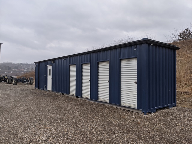 45' Security Turnstile Container w/ Guardhouse & Restroom