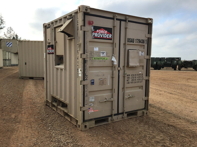 Charleston Marine Shower System Container