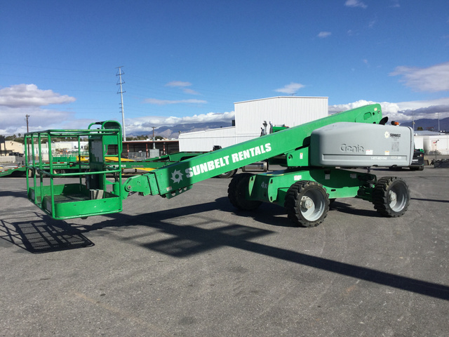 2013 Genie S-60X 4WD Diesel Telescopic Boom Lift 2013 Genie S-60X 4WD Diesel Telescopic Boom Lift