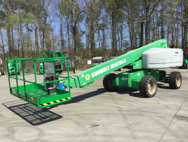 2012 Genie S-60X 4WD Diesel Telescopic Boom Lift 2012 Genie S-60X 4WD Diesel Telescopic Boom Lift