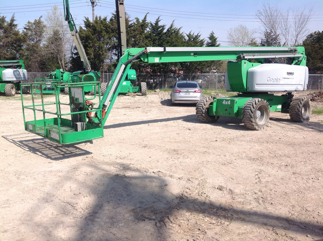 2012 Genie Z-80 4WD Diesel Telescopic Boom Lift 2012 Genie Z-80 4WD Diesel Telescopic Boom Lift