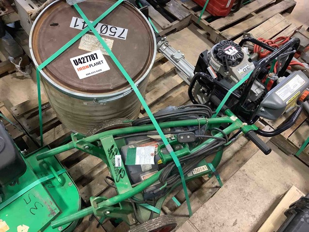 Lot of (1) Electric Eel Drain Cleaner & (1) Mikasa Jumping Jack Tamper Lot of (1) Electric Eel Drain Cleaner & (1) Mikasa Jumping Jack Tamper