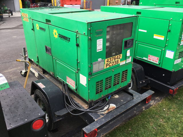 2012 (unverified) Multiquip DCA-25SSIU3 Portable Gen Set