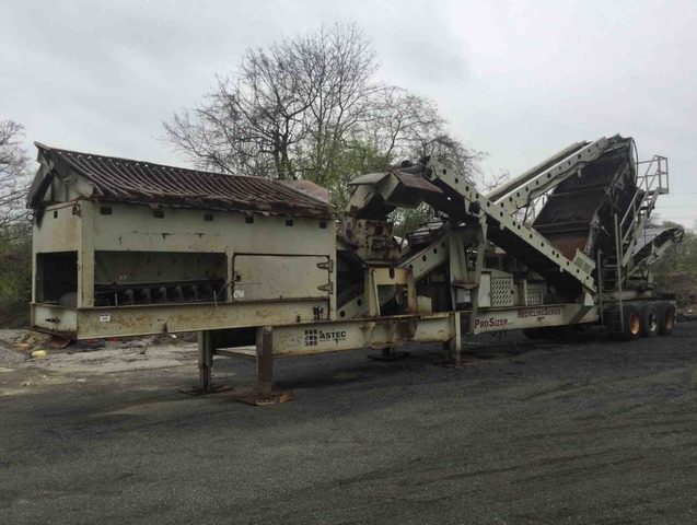 Astec Prosizer 2612V Portable Closed Circuit Impact Crusher Plant