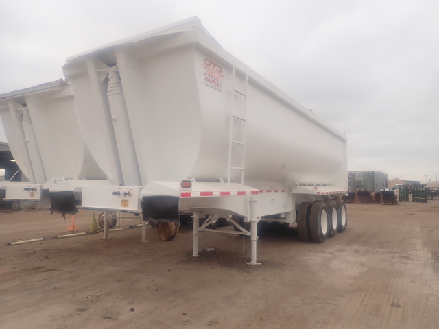 2018 Cargo Trail Tri/A End Dump Trailer