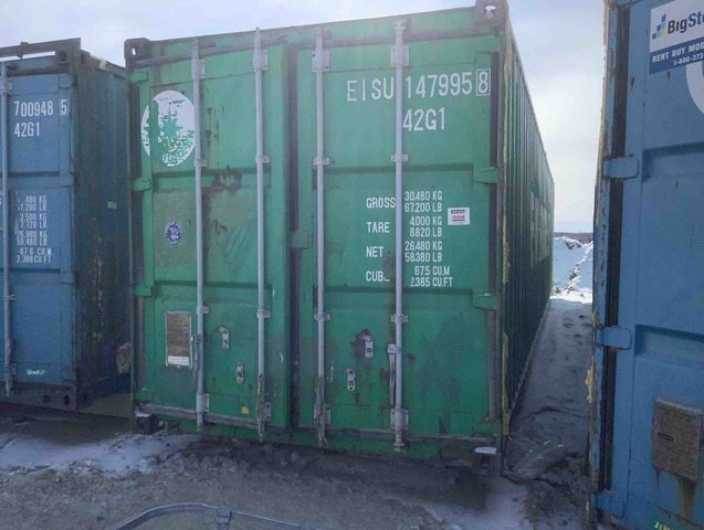 Lot of Dewatering Equipment w/ 40&rsquo; Shipping Container