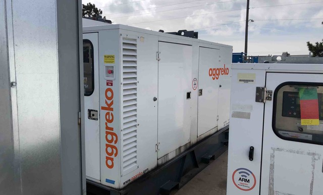 2011 (unverified) 125 kW Skid-Mounted Gen Set: (10-249 kW/12.5-310 kVA)