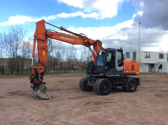 2013 Hitachi ZX170W-3 Wheel Excavator 2013 Hitachi ZX170W-3 Wheel Excavator