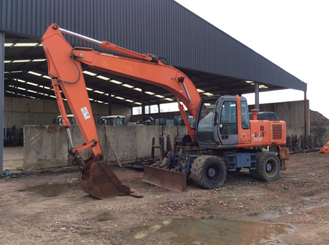 2007 Hitachi ZX210W Wheel Excavator 2007 Hitachi ZX210W Wheel Excavator