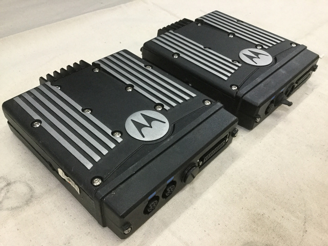 (2) Motorola M20QSS9PW1AN Handheld Mobile Radios